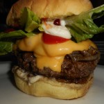 loaded angus burger